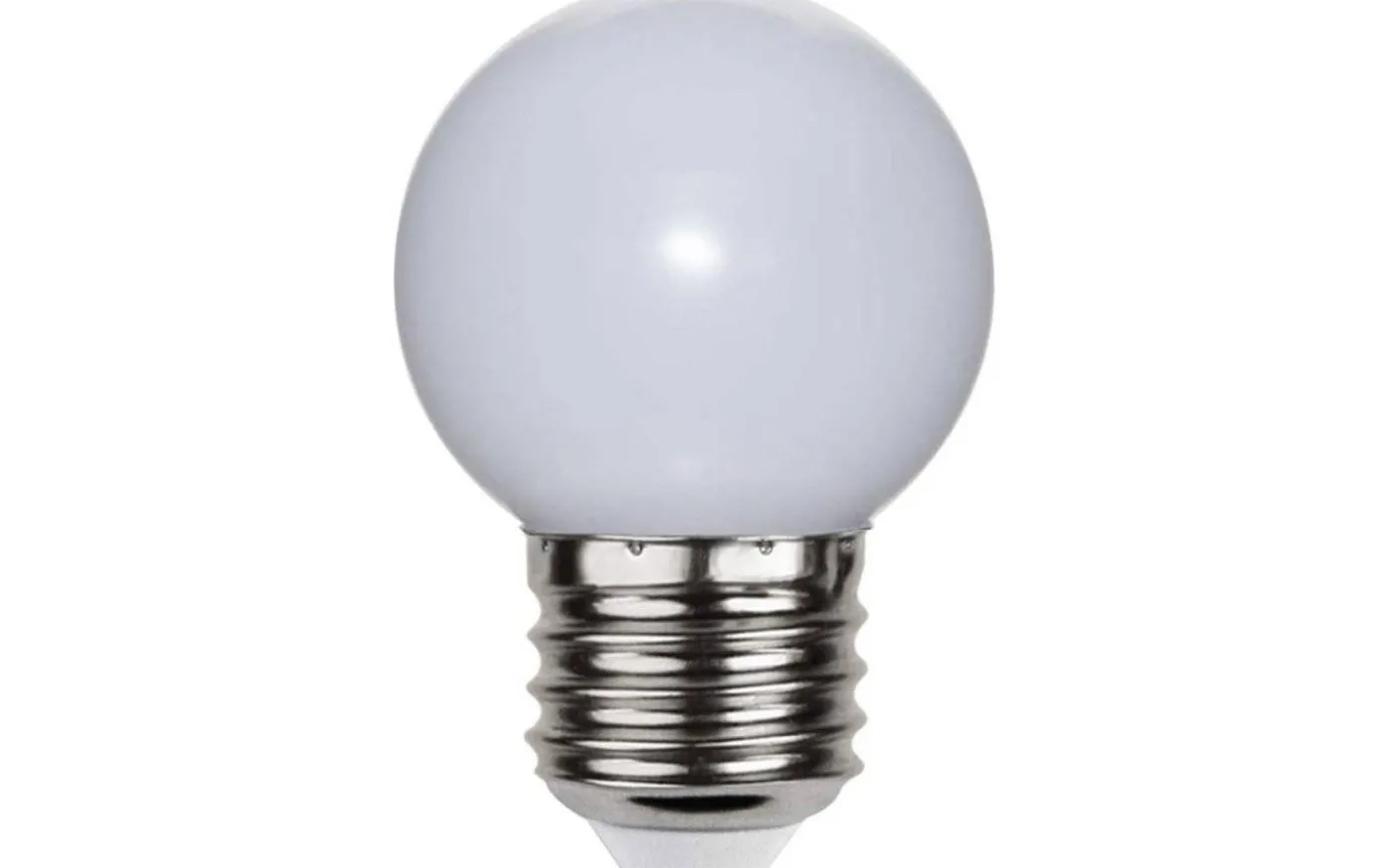 LED E27 Klot Okrossbar Opal 2700K 15lm 1W(2W)