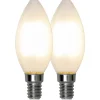 LED E14 Kron Frostad 2700K 250lm 2,5W(25W) 2-pack