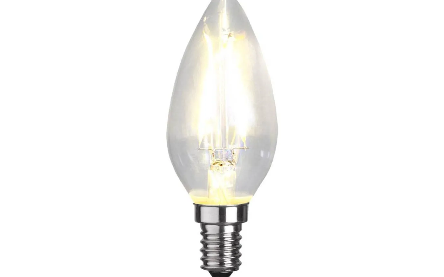 Glödlampsersättare E14<Star Trading LED E14 Kron 2700K 150lm 1,5W(16W)