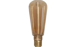 Dekorativa Ljuskällor E27<Star Trading LED E27 Lyktlampa Classic Mood Amber 1700K 100lm 2W(10W)