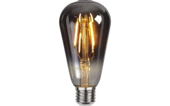 LED E27 Lyktlampa Plain Smoke 2100K 80lm 1,8W(8W)