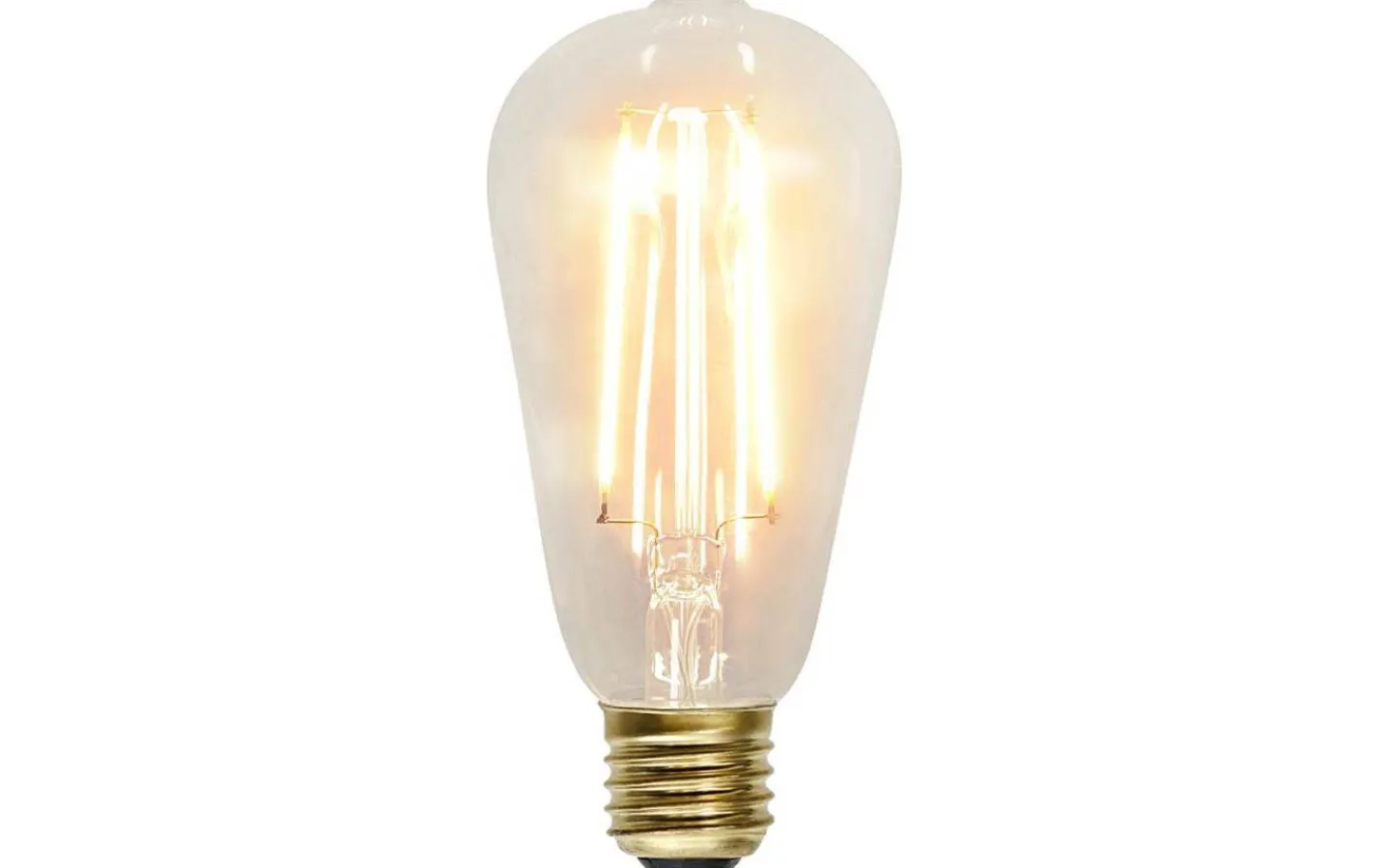 Dekorativa Ljuskällor E27<Star Trading LED E27 Lyktlampa Soft Glow 2100K 230lm 2.3W(23W)