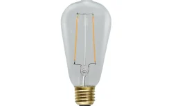Dekorativa Ljuskällor E27<Star Trading LED E27 Lyktlampa Soft Glow 2100K 230lm 2.3W(23W)