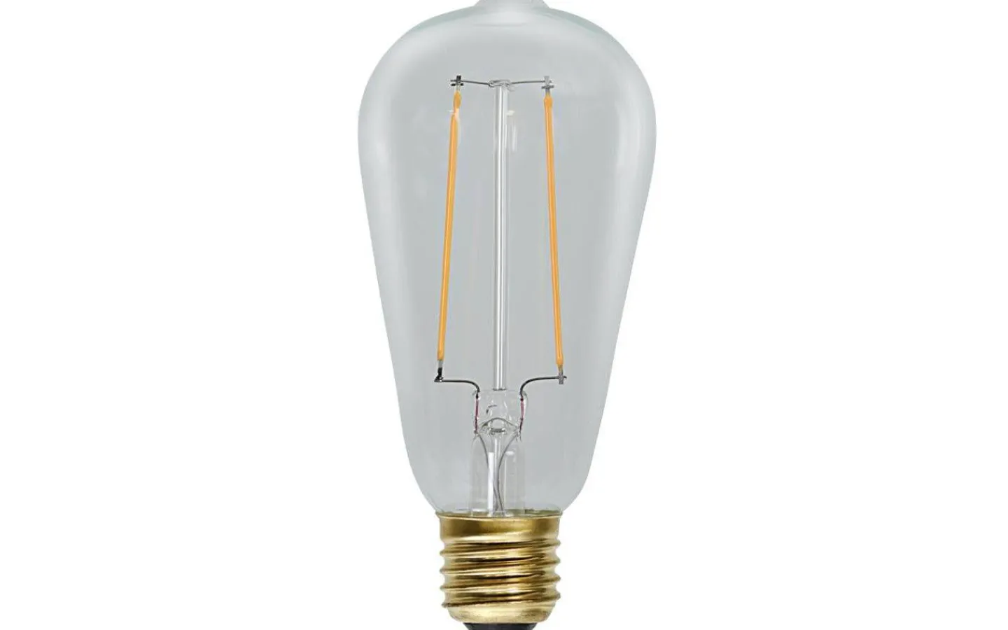 Dekorativa Ljuskällor E27<Star Trading LED E27 Lyktlampa Soft Glow 2100K 230lm 2.3W(23W)