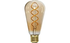 LED E27 Lyktlampa Spiral Amber 2100K 160lm 3,2W(16W)