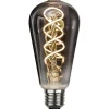 Star Trading LED E27 Lyktlampa Spiral Smoke 2100K 45lm 2W(5W)* Dekorativa Ljuskällor E27|Heavy Smoke E27