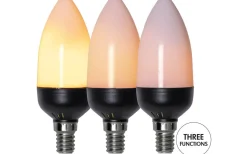 Dekorativa Ljuskällor E14<Star Trading LED E14 Moving Flame 1600K 36lm 2W(3W)