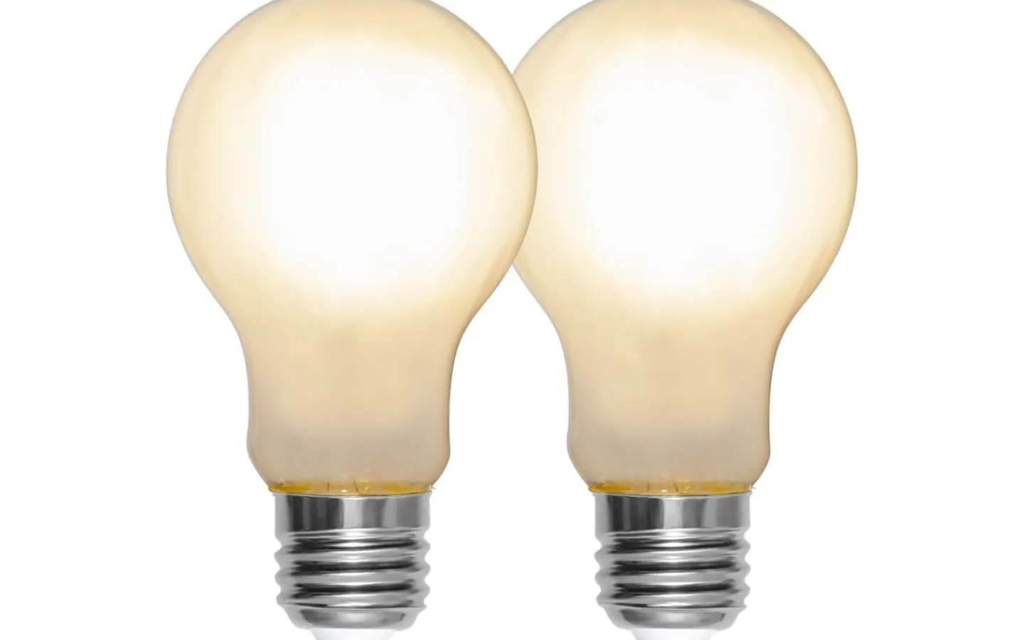 Star Trading LED E27 Normal Frostad 2700K 470lm 4,5W(40W) 2-pack* Frostad E27