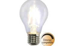 Glödlampsersättare E27<Star Trading LED E27 Normal 2700K 470lm 4W(40W)