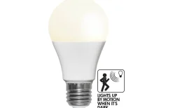 LED E27 Rörelsesensor Opal 2700K 806lm 8,8W(60W)