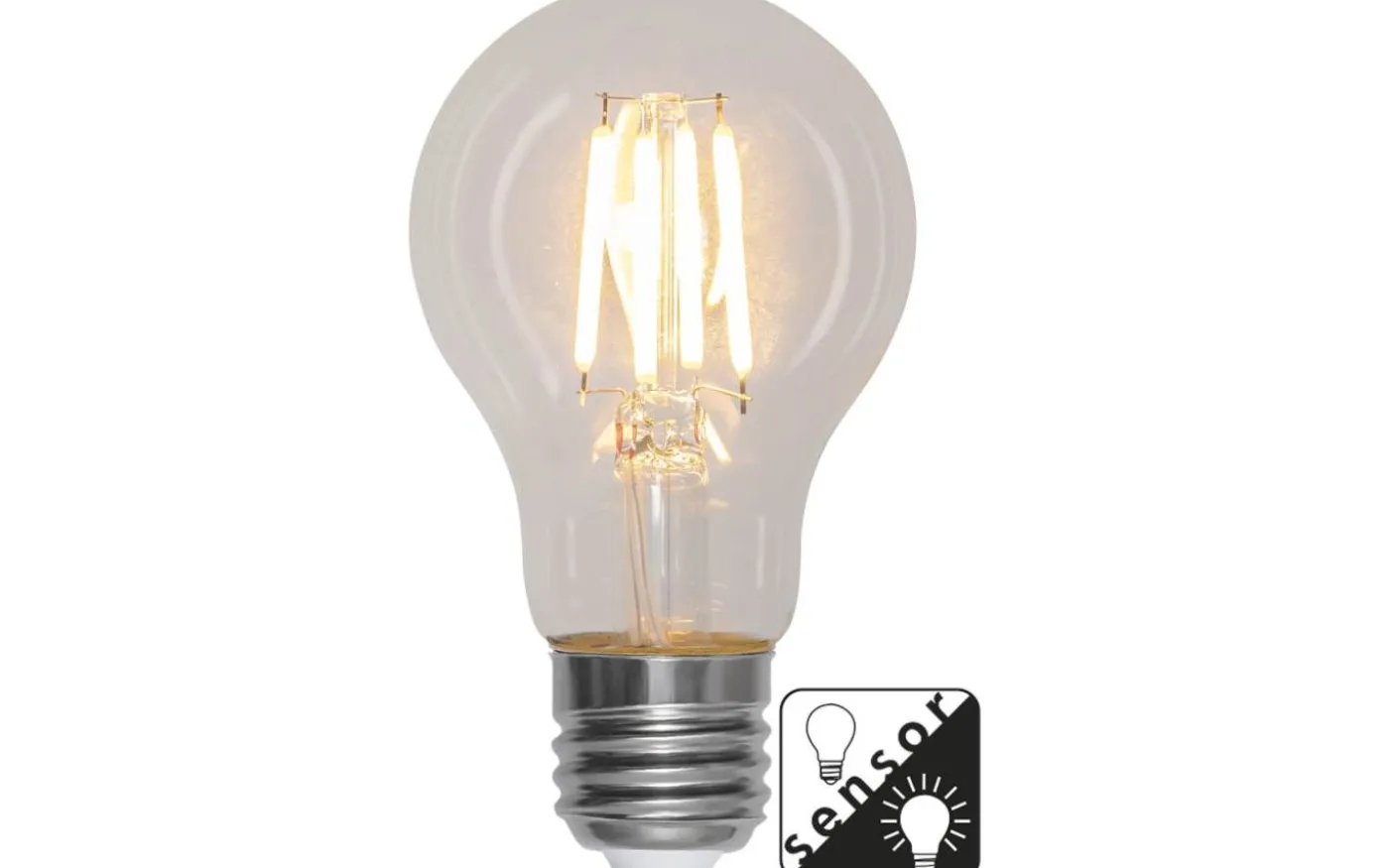 LED E27 Skymningssensor 2200K 420lm 4,2W(37W)