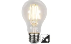 Sensorlampa E27<Star Trading LED E27 Skymningssensor 2700K 450lm 4,2W(39W)