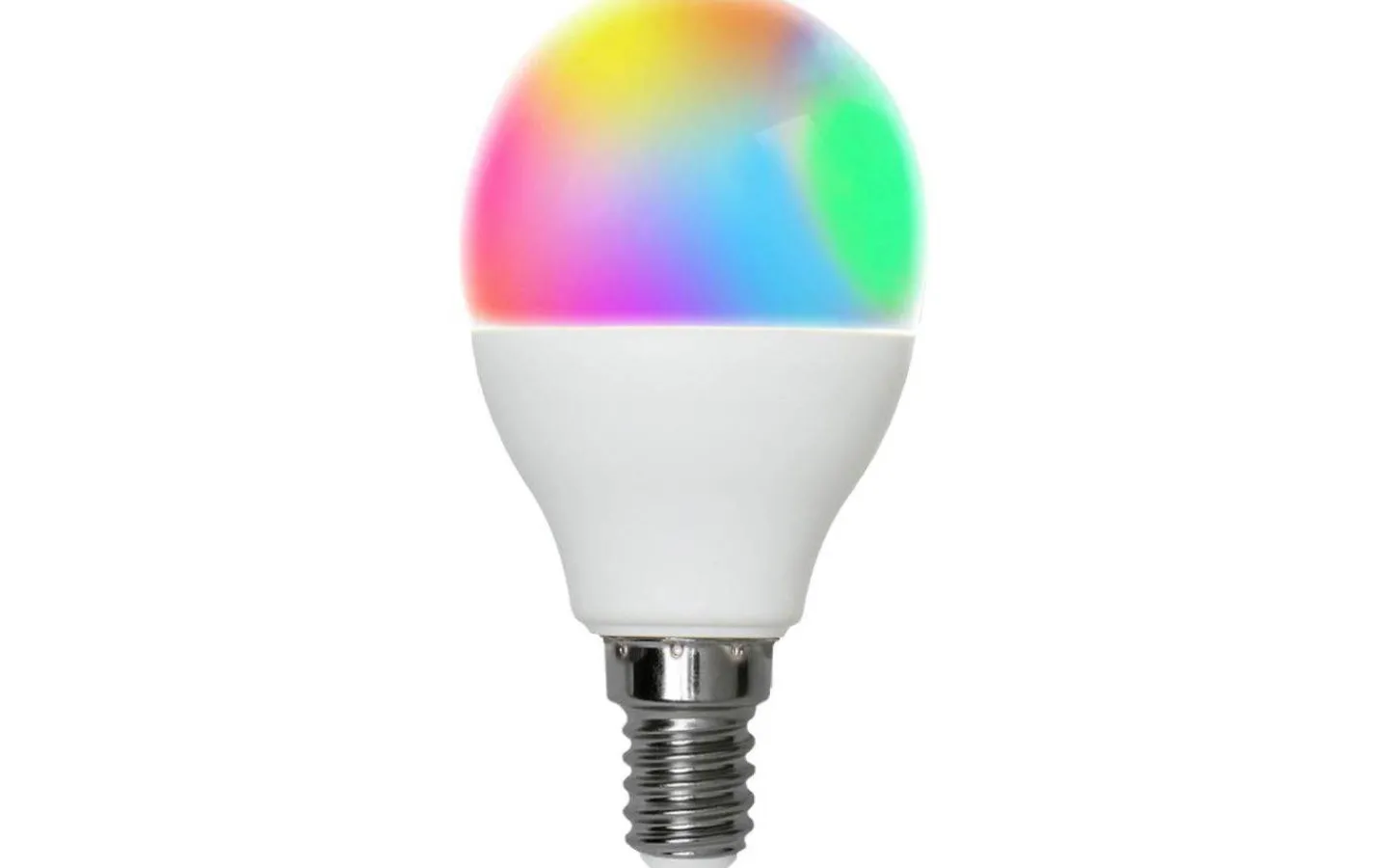 Star Trading Smarta Hem|Dekorativa Ljuskällor E14<Star Trading LED E14 Smart Life Klot RGB+W 470lm 5W(40W)