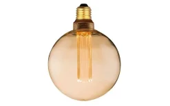 LED E27 3-Steg DIM Glob 125mm 1800K 200lm 5W(20W) Amber