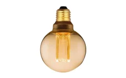 Dekorativa Ljuskällor E27|3-Steg Dim E27<Halo Design LED E27 3-Steg DIM Glob 80mm 1800K 200lm 5W(20W) Amber