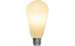 LED E27 3-Steg DIM Lyktlampa Opal RA90 2700K 600lm 6,5W(48W)