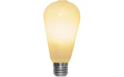 LED E27 3-Steg DIM Lyktlampa Opal RA90 2700K 600lm 6,5W(48W)