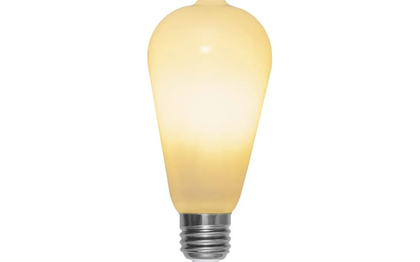 LED E27 3-Steg DIM Lyktlampa Opal RA90 2700K 600lm 6,5W(48W)