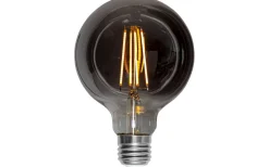 Star Trading LED E27 3-Steg DIM Minne Glob 95mm Soft Glow Smoke 2200K 260lm 3,9W(25W)* Dekorativa Ljuskällor E27|Heavy Smoke E27