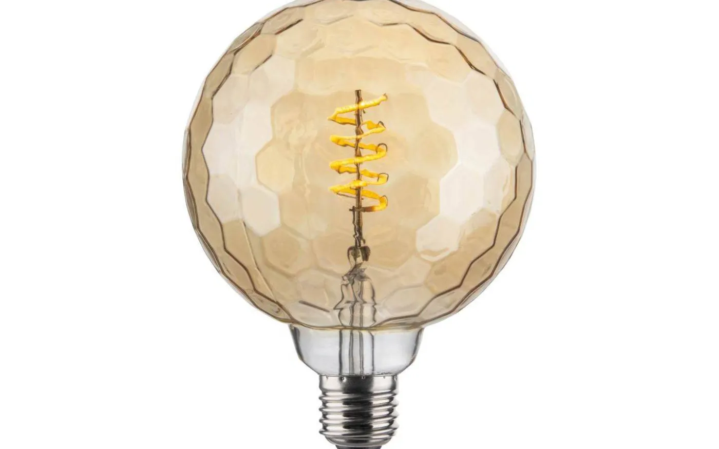 LED E27 3-Steg DIM Minne Glob 125mm 3000K 300lm 2,5W(30W) Amber