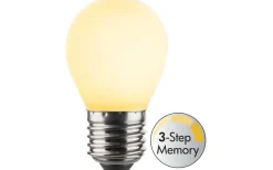 3-Steg Dim E27|Opal E27<Halo Design LED E27 3-Steg DIM Minne Klot Opal 2700K 400lm 4W(40W)