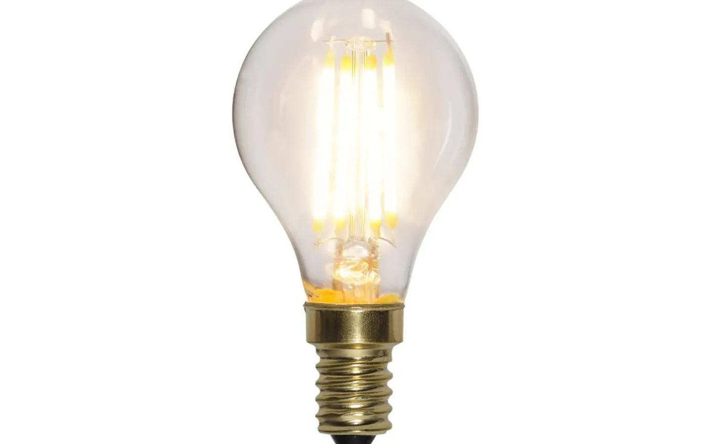 Dekorativa Ljuskällor E14|3-Steg Dim E14<Star Trading LED E14 3-Steg DIM Minne Klot 2100K 400lm 4W(40W)