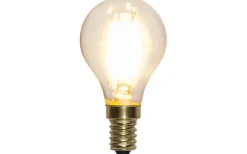 Dekorativa Ljuskällor E14|3-Steg Dim E14<Star Trading LED E14 3-Steg DIM Minne Klot 2100K 400lm 4W(40W)