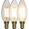 Star Trading LED E14 3-Steg DIM Minne Kron 2100K 400lm 4W(40W)* Dekorativa Ljuskällor E14|3-Steg Dim E14