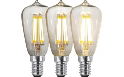 Dekorativa Ljuskällor E14|3-Steg Dim E14<Star Trading LED E14 3-Steg DIM Minne Lyktlampa 3000K 250lm 2,5W(25W)