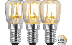 LED E14 3-Steg DIM Minne Päron 3000K 250lm 2,5W(25W)