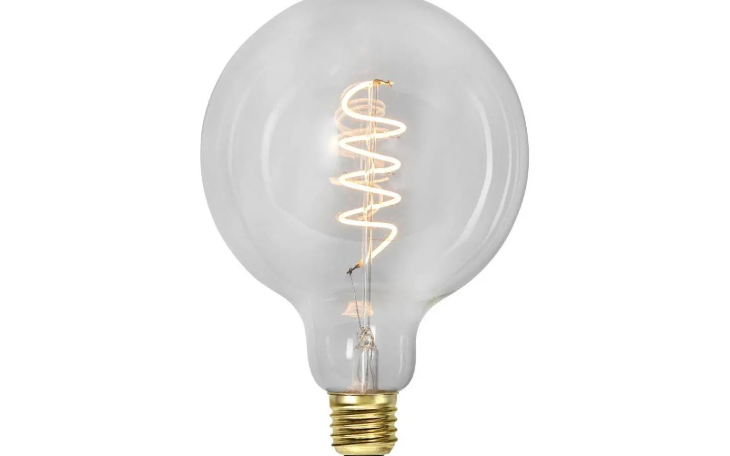 Dekorativa Ljuskällor E27|3-Steg Dim E27<Star Trading LED E27 3-Steg DIM-Minne Glob 125mm Spiral 2100K 270lm 4W(27W)