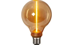 LED E27 3-Steg DIM-Minne Glob 95mm DecoLed One Amber 1800K 100lm 2W(10W)