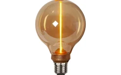 LED E27 3-Steg DIM-Minne Glob 95mm DecoLed One Amber 1800K 100lm 2W(10W)