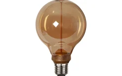 LED E27 3-Steg DIM-Minne Glob 95mm DecoLed One Amber 1800K 100lm 2W(10W)
