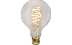 LED E27 3-Steg DIM-Minne Glob 95mm Spiral 2100K 270lm 4W(25W)