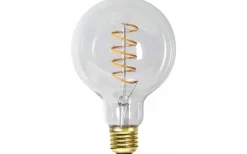 LED E27 3-Steg DIM-Minne Glob 95mm Spiral 2100K 270lm 4W(25W)