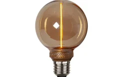 3-Steg Dim E27<Star Trading LED E27 3-Steg DIM-Minne Glob 80mm DecoLed One Amber 1800K 100lm 2W(10W)