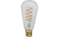 LED E27 3-Steg DIM-Minne Lyktlampa Spiral 2100K 270lm 4W(27W)