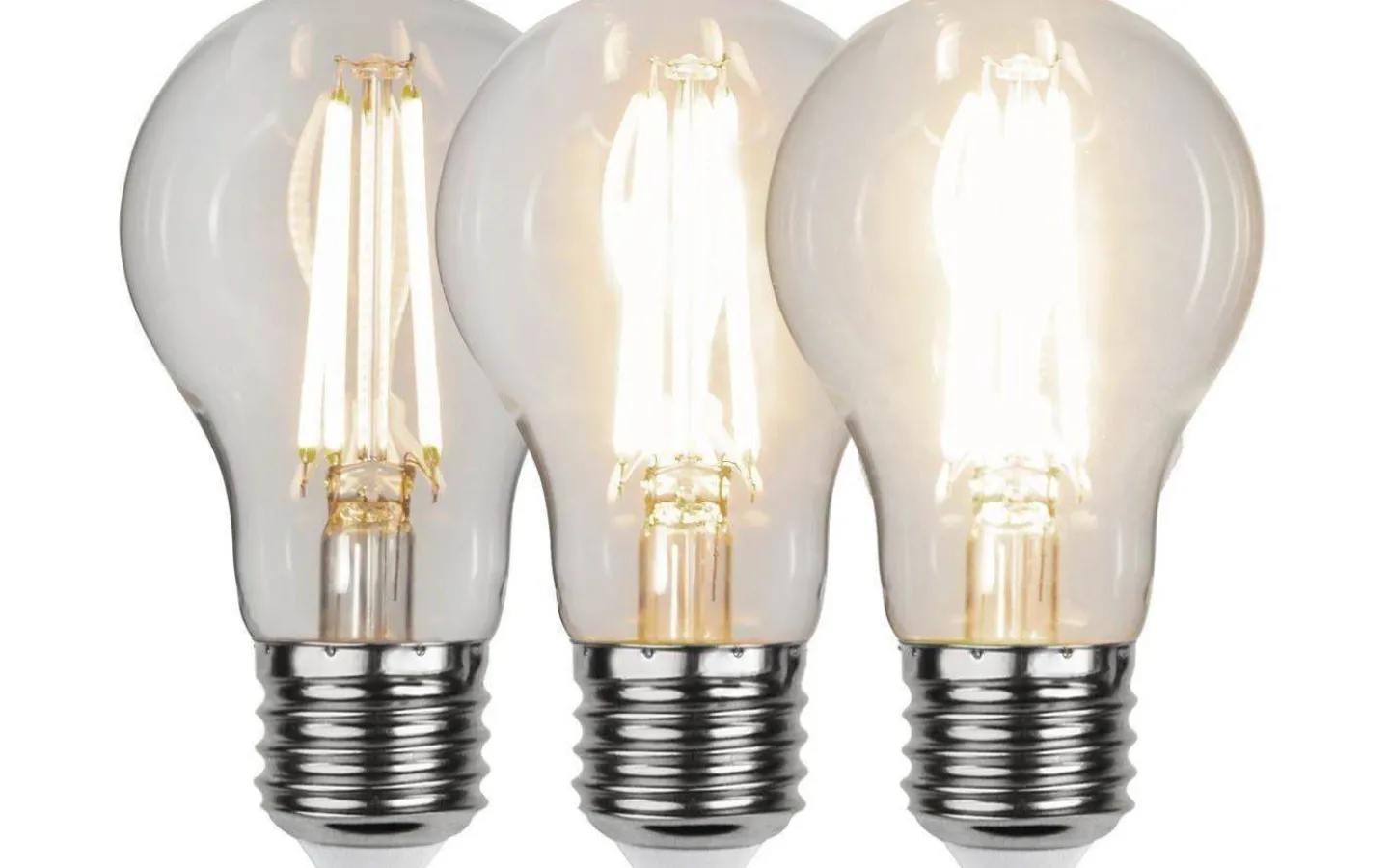 3-Steg Dim E27<Star Trading LED E27 3-Steg DIM-Minne Normal 3000K 800lm 6,5W(60W)