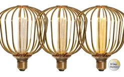 LED E27 3-Steg DIM-Minne Stor 130mm 1800K 180lm 4,3W(15W)