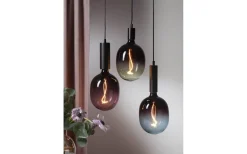 Dekorativa Ljuskällor E27<Star Trading LED E27 Stor 180mm ColourMix Rosa 1800K 60lm 4W(7W)