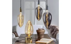 LED E27 Stor 288mm Industrial Vintage Smoke 2200K 50lm 2,5W(5W)