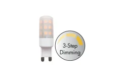 G9<Halo Design LED G9 3-Steg DIM 3000K 500lm 5W(50W)