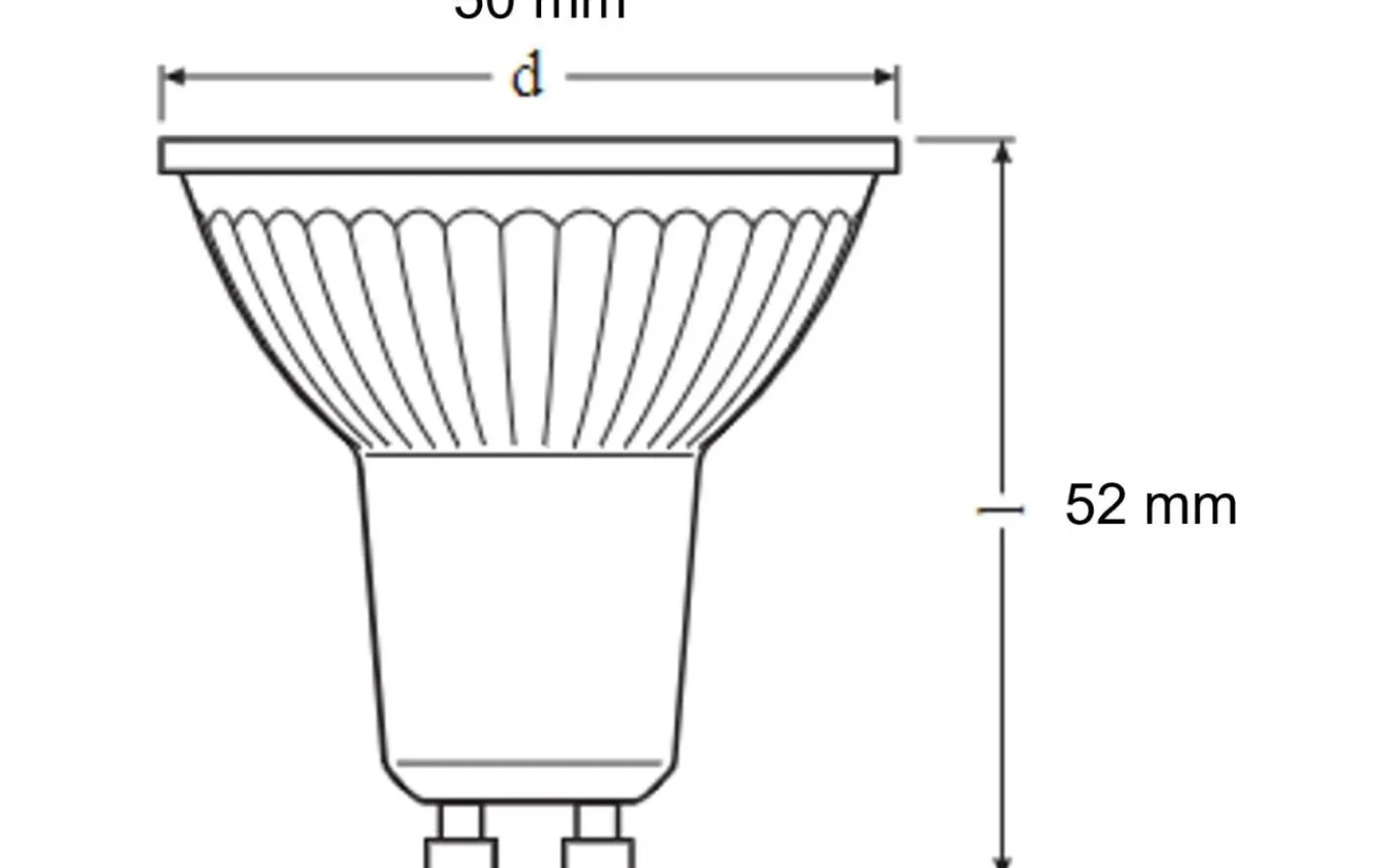 Ledvance LED GU10 4000K 575lm 9,5W(80W) Superior Class* Gu10