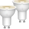 Nordlux Smart Light|Gu10<Nordlux LED GU10 Smart Light 2200-6500K 420lm 4,8W 2-pack