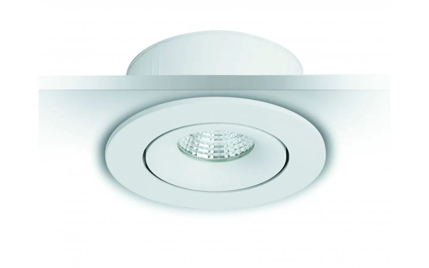 Downlights, Spotlight<Malmbergs LED-downlight MD-70, Vit, IP44