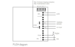 Led-Driver (Konstantström Ma)|Minispotlights & Ledpuckar<Hidealite LED-driver Jolly Maxi Konstantström Multi 350-1050mA Dimbar