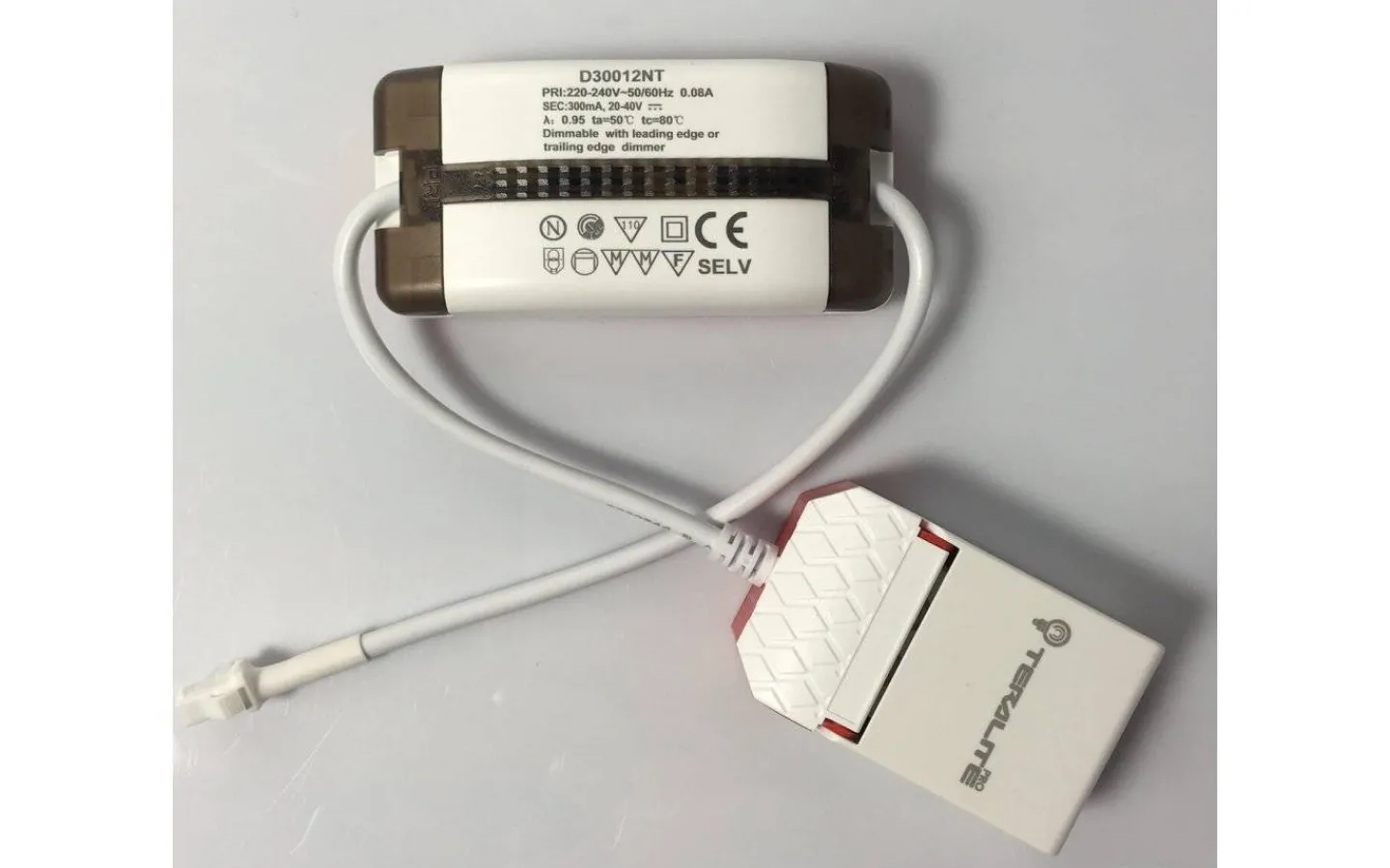 Led-Driver (Konstantström Ma)|230V Led Spotlights<TeraLite LED LED-driver Konstantström 270mA 6-15W Dimbar till Sunset 13W