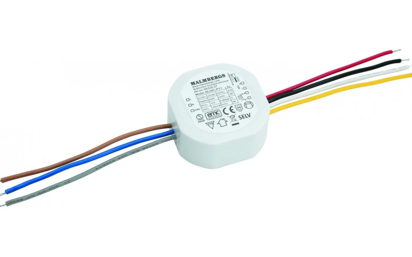 LED-driver Konstantström 500mA 2,1-8W Dimbar för Apparatdosa