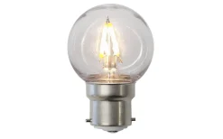 B22<Star Trading LED-Lampa Klot, Okrossbar B22 2700K 120lm 1,4W(12W)